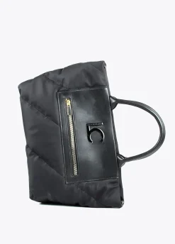 Bolso tipo shooper acolchado
