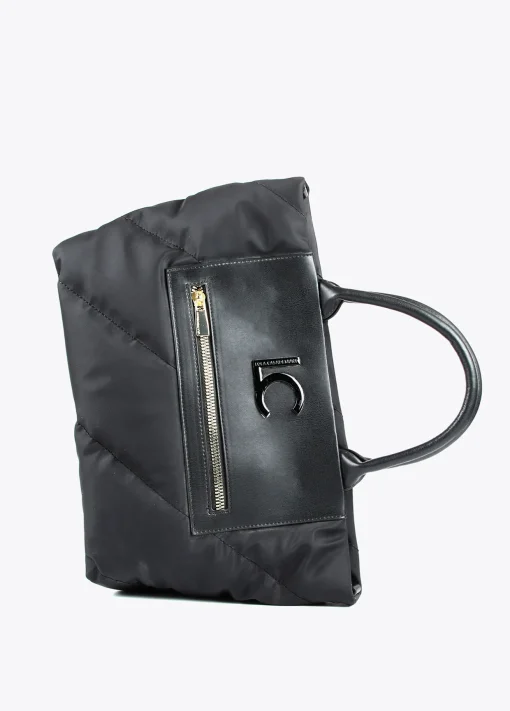 Bolso tipo shooper acolchado