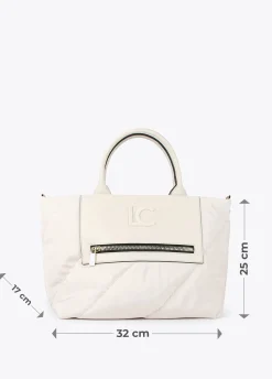 Bolso tipo shooper acolchado