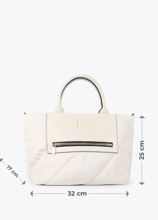 Bolso tipo shooper acolchado