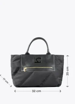 Bolso tipo shooper acolchado