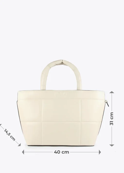 Bolso tipo shopper acolchado