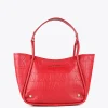 Bolso tipo shopper grabado