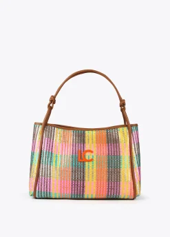 Bolso tipo shopper multicolor