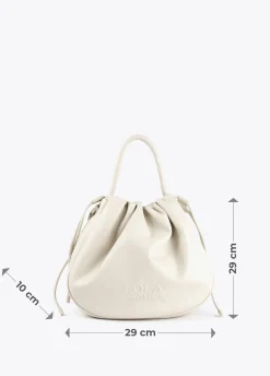 Bolso tipo shopper semicirular