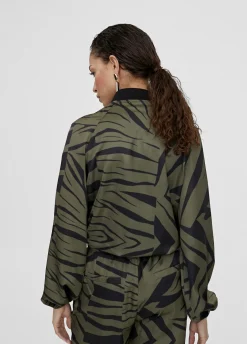 Bomber estampado animal