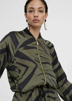 Bomber estampado animal