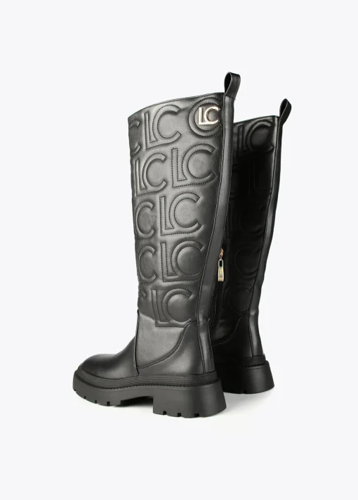 Bota alta logotipada |  COLECCIÓN LOLA | Lola Casademunt