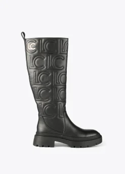 Bota alta logotipada |  COLECCIÓN LOLA | Lola Casademunt