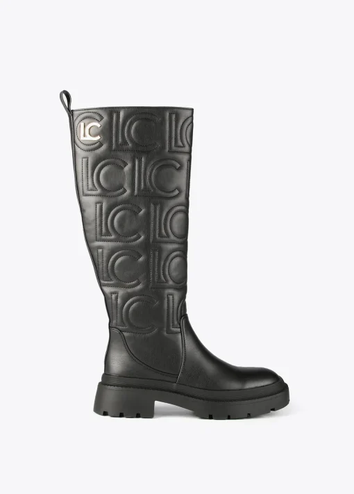 Bota alta logotipada |  COLECCIÓN LOLA | Lola Casademunt