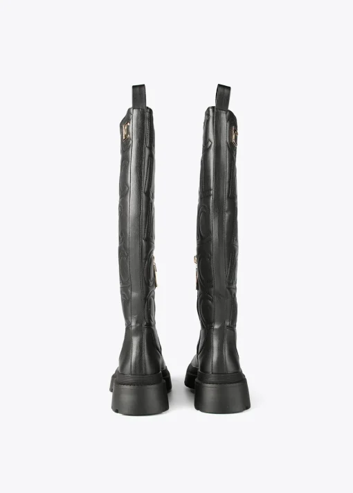 Bota alta logotipada |  COLECCIÓN LOLA | Lola Casademunt
