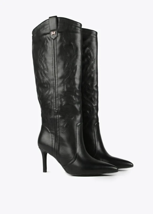 Bota cowboy de caña alta