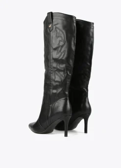Bota cowboy de caña alta