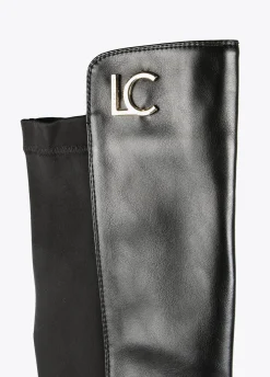 Bota mosquetera alta tacon |  Calzado | Lola Casademunt