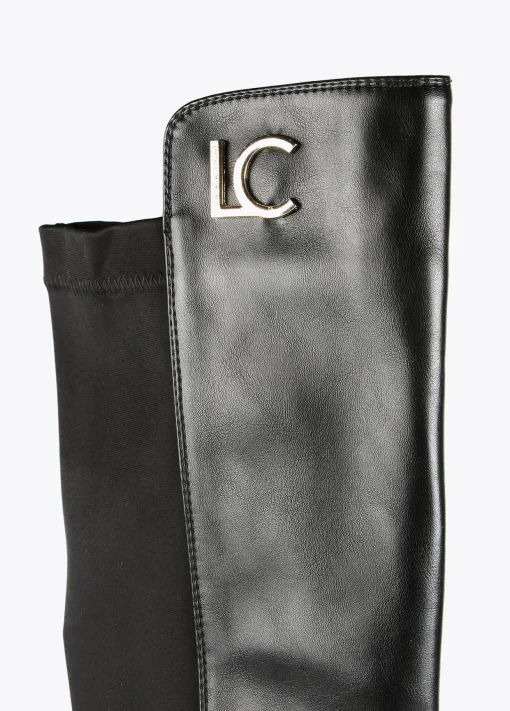 Bota mosquetera alta tacon |  Calzado | Lola Casademunt
