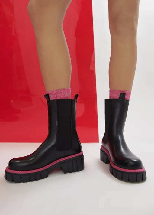 Botin suela color |  Calzado | Lola Casademunt
