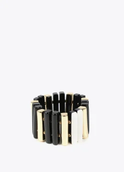 Brazalete piezas tricolor