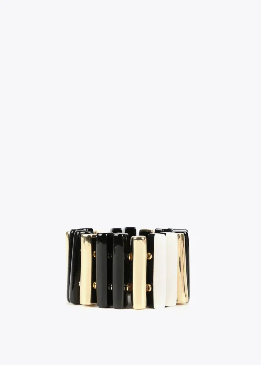 Brazalete piezas tricolor