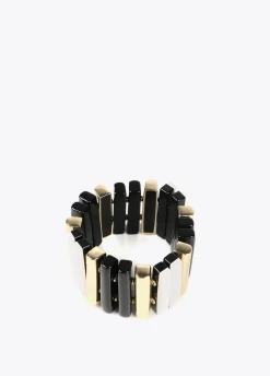 Brazalete piezas tricolor