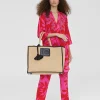 Caftan corto estampado