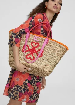 Caftan corto estampado