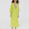 Caftan midi media manga