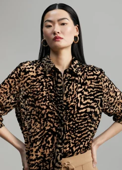 Camisa animal print