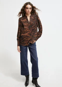 Camisa animal print