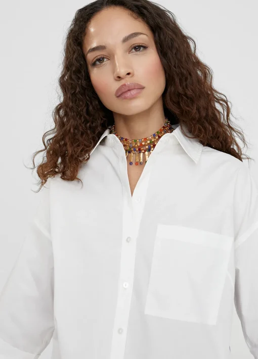 Camisa basica de algodón