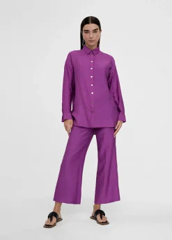 Camisa basica manga larga