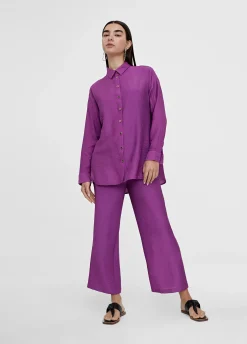 Camisa basica manga larga