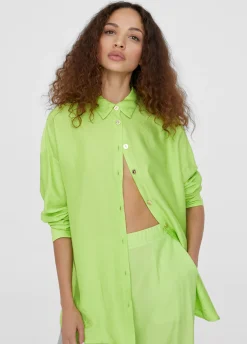 Camisa básica manga larga