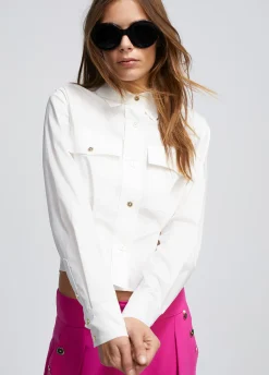 Camisa cropped