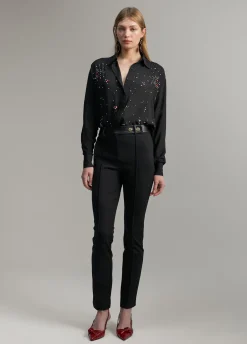 Camisa detalle joyas