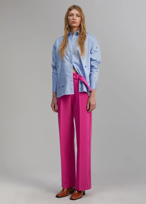 Camisa detalle joyas