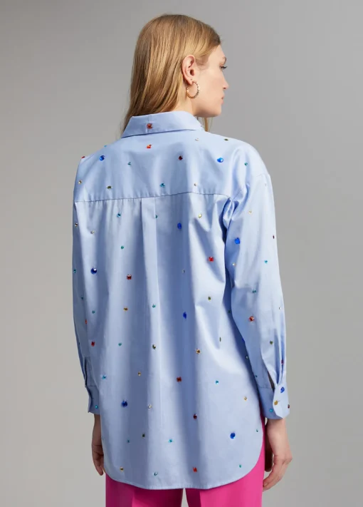 Camisa detalle joyas