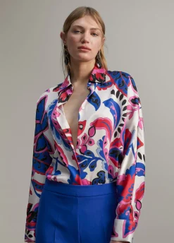 Camisa estampada paisley