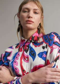 Camisa estampada paisley