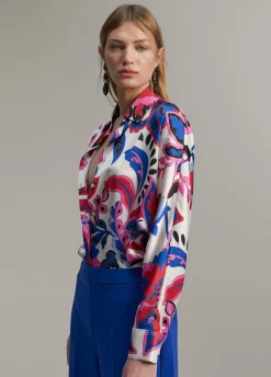 Camisa estampada paisley