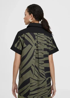 Camisa estampado espalda