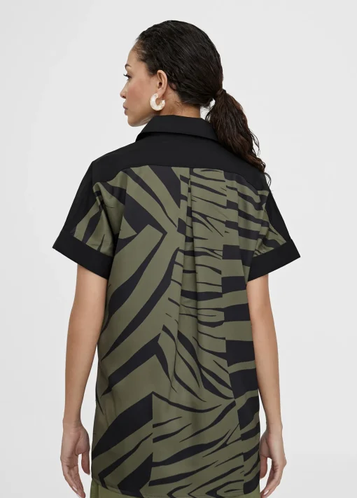Camisa estampado espalda