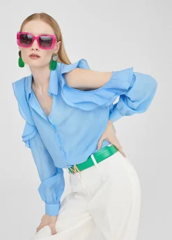 Camisa hombros descubiertos