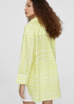 Camisa oversize logomania