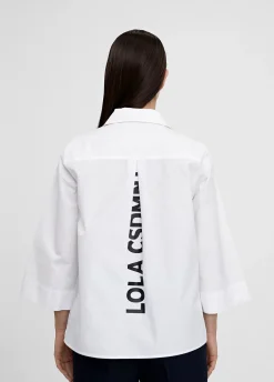 Camisa pico manga acampanada