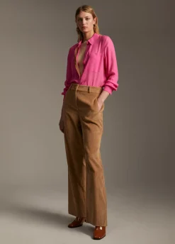 Camisa transparencia bolsillos