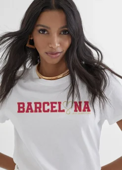 Camiseta básica Barcelona en algodón 100% - Lola Casademunt