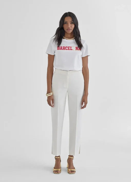 Camiseta básica Barcelona en algodón 100% - Lola Casademunt