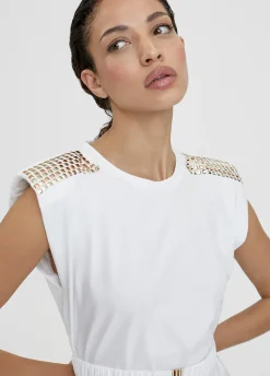 Camiseta con cinturón