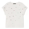 Camiseta detalle joyas