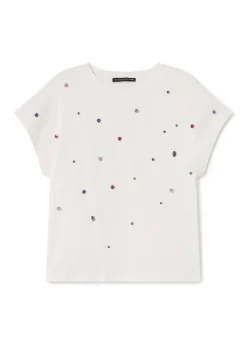 Camiseta detalle joyas